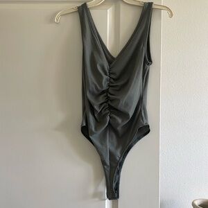 Sage green bodysuit